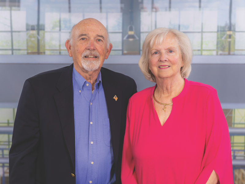 A photo of Deanna Frautschi and Alan Bedell