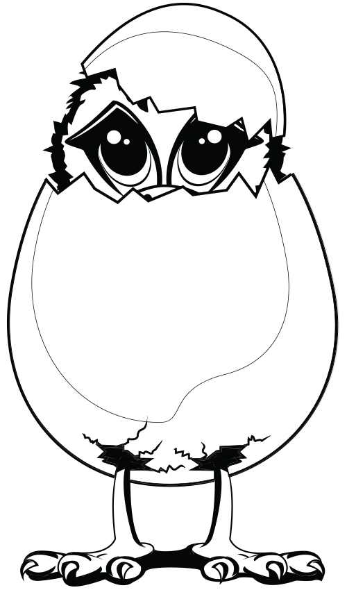 Hunter Jr simplified coloring page