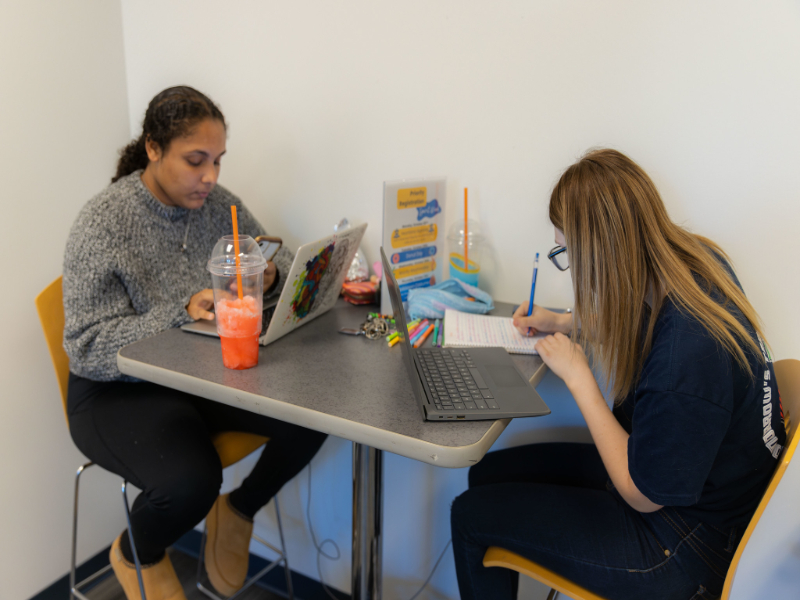 Student's studying